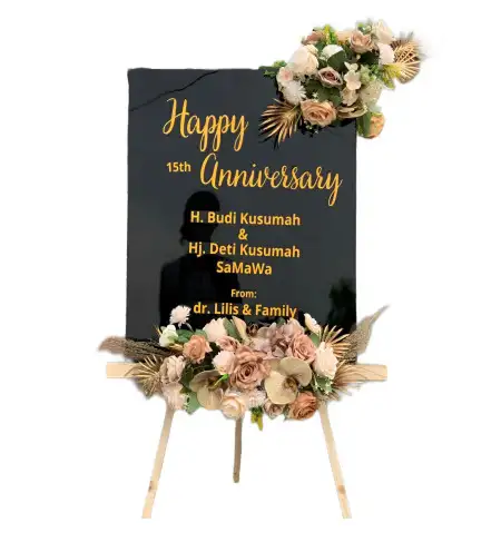 Papan Bunga Akrilik Gebangsari